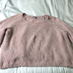 Pink sweater